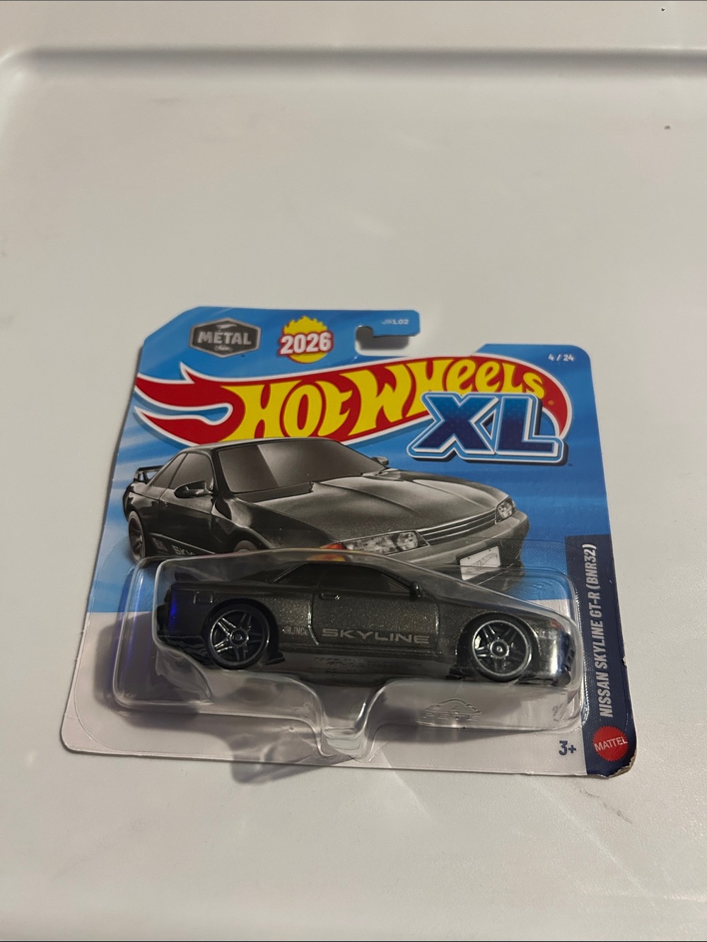 Mattel Hot Wheels XL Nissan Skyline GT-R - Gray